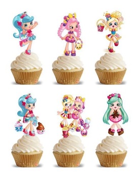 Opłatek BABECZKI MUFINKI SHOPKINS