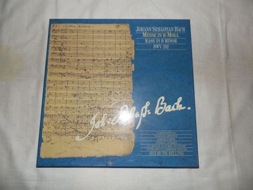 Johann Sebastian Bach – Messe In H-Moll Mass In B Minor (BWV 232) 2LP BOX