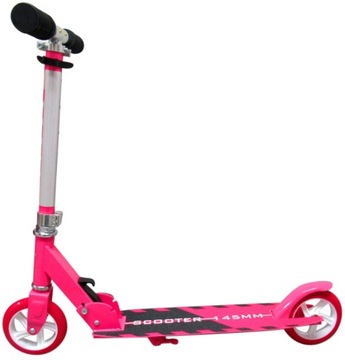 ДВУХКОЛЕСНЫЙ СКЛАДНОЙ САМОКАТ ДЛЯ РОЗОВОЙ ДЕВОЧКИ