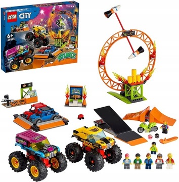 LEGO CITY Arena pokazów kaskaderskich 60295