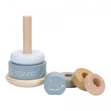 МАЛЕНЬКАЯ ГОЛЛАНДСКАЯ ДЕРЕВЯННАЯ ПИРАМИДА-СОРТИРОВКА ПИРАМИДА