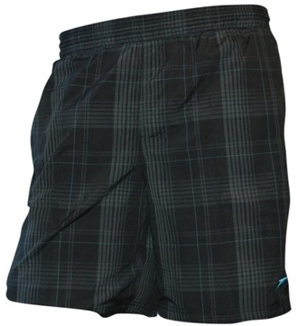 SPEEDO Spodenki plażowe Check Leisure BLACK/GREY S