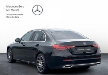 Mercedes Klasa C W206 Limuzyna 1.5 180 170KM 2022 Mercedes-Benz Klasa C Salon PL Od Dealera Kamera Czujniki Android CarPlay, zdjęcie 2