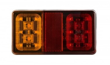 КОМПЛЕКТ ЗАДНИХ СВЕТОДИОДНЫХ ФОНАРОВ ПРИЦЕПА 7 PIN 7,5M