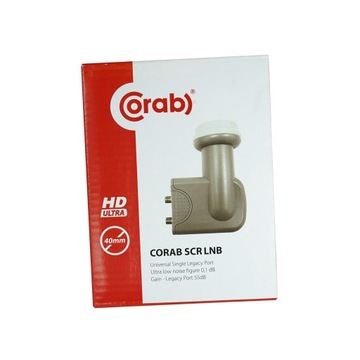 КОНВЕРТЕР CORAB SCR UNICABLE ОДИНОЧНЫЙ LNB + разъем F