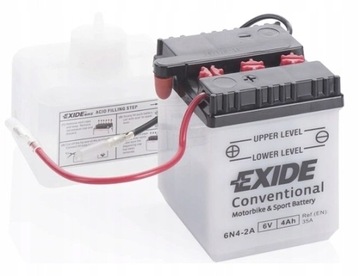 AKUMULATOR EXIDE 6N4-2A 6V 4Ah 35A L+
