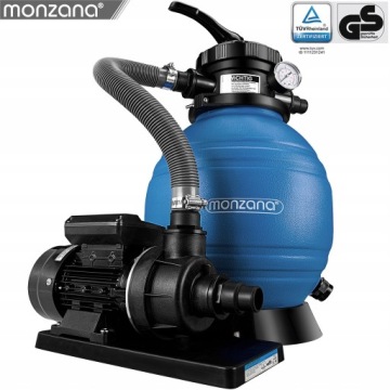 Насос для песочного бассейна фильтрующий песочный фильтр для воды, комплект 10200л/ч