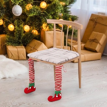 Чехлы на ножки рождественского стула для паркетного пола. Новинка чехлов на ножки мебели.