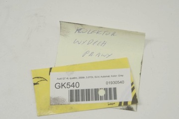 GK540 AUDI Q7 4L 3.0TDI KOLEKTOR VÝFUKOVÝ PRAVÝ