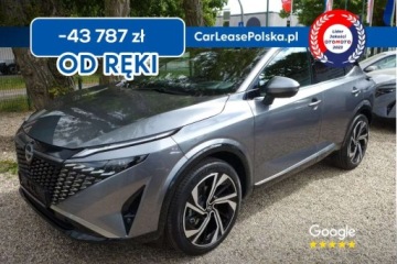 Nissan Qashqai III 2025 Nissan Qashqai Polski Salon BOSEHead-UpLeasing 1.3 Hybryda 158KM