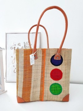 Сумка-корзина Madagascar с желтой буквой S