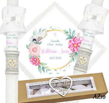 КРЕЩЕННАЯ СВЕЧА, КРЕЩЕННЫЙ ШАПОЧКА, ЭКО КОРОБКА