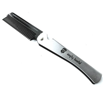 Сердитая борода набор для косметолога Razor Brush Hets ножницы