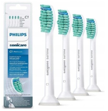 Oryginalne Końcówki Philips Sonicare C1 ProResults 4 szt. Białe -32