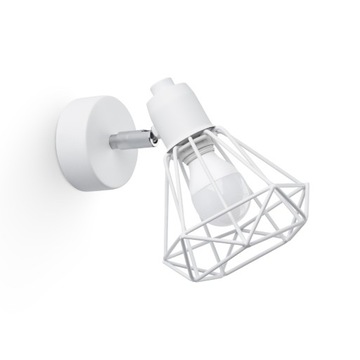 Klasyczny Kinkiet ARTEMIS 1 biały Sollux Lighting