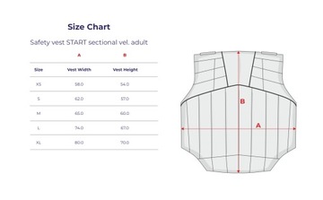 START сегментированный защитный жилет M