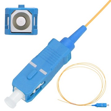 Pigtail SC/UPC PVC, Jednomodowy, 900um G.652D 2m