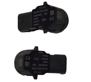 1EA919275B VW SKODA SEAT AUDI SENZOR PARKOVÁNÍ PDC ČERNÁ MAT