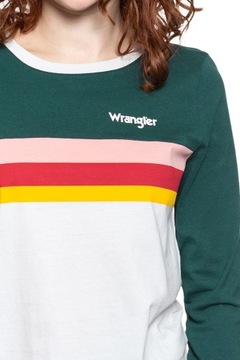 WRANGLER RAINBOW TEE DAMSKI LONGSLEEVE KOSZULKA S