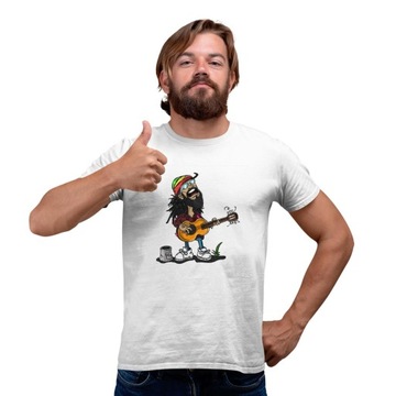 Мужская футболка RASTAMAN JAMAICA REGGAE MUSICIAN XXL