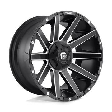 Fuel 1PC D616 CONTRA 22x10 8X180 ET-18 MATTE BLACK MILLED