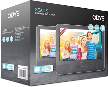 ODYS Seal 9 przenośny samochodowy odtwarzacz DVD 2 ekrany