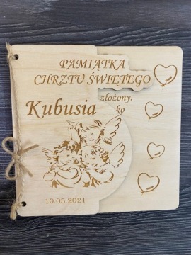 Открытка на крещение, пожелания, гравировка, подарок на крестины.