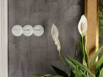 ВЫКЛЮЧАТЕЛЬ LOFT РЕТРО БЕЛЫЙ JLM БЕЗ РАМКИ