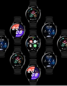 Zegarek damski SMARTWATCH RUBICON ROZMOWY PULS SMS menu PL Własna tarcza