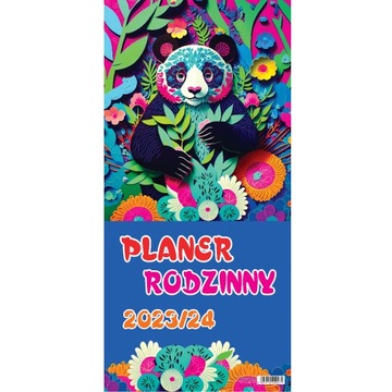 PLANER RODZINNY KALENDARZ SZKOLNY ORGANIZER 23/24