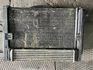 86 BMW E90 E84 X1 2.0D N47 KOMPLET CHLADIČ CHLADIČE VENTILÁTOR