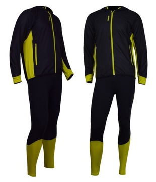 NOWY dres REEBOK do biegania, legginsy r. S