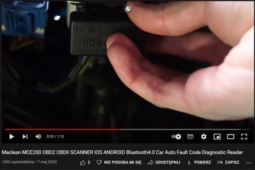 ИНТЕРФЕЙС КОМПЬЮТЕРА РАЗЪЕМ OBD2 BLUETOOTH 4.0 ANDROID iOS JOBD CAN EOBD