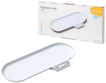 BABYONO ELEKTRONICZNA WAGA NIEMOWLĘCA DZIECIĘCA DO WAŻENIA NIEMOWLĄT <30 KG