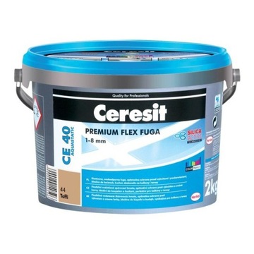 FUGA WODOODPORNA ELASTYCZNA CERESIT CE40 TOFFI 2KG