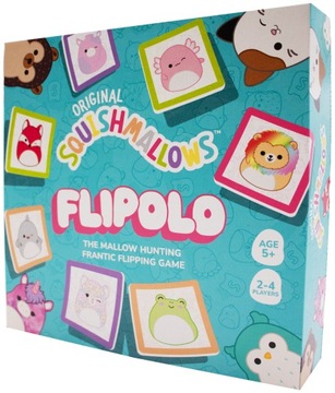 Игра для любителей Squishmallows FLIPOLO НОВАЯ стратегическая карта ОРИГИНАЛ