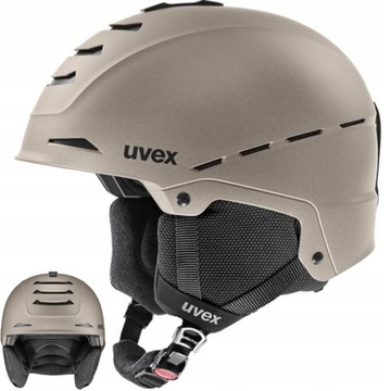 Kask narciarski UVEX Legend gold mat roz. 52-55 cm
