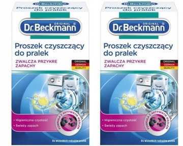 Dr.BECKMANN IDEALNIE CZYSTA PRALKA ŚWIEŻOŚĆ PRANIA 2x250g