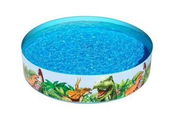 Basen rozporowy dla dzieci Dinozaur 183x38 Bestway