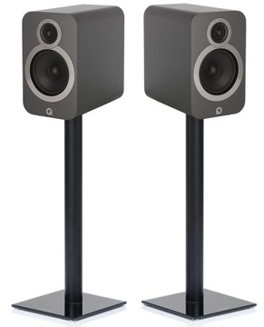 Q ACOUSTICS 3020i GRAFITOWE + STANDY, EXTRA ZESTAW