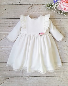 Sukienka do chrztu KASIA II roz 68