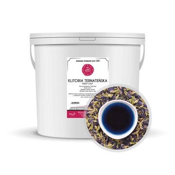 Kwiat Klitoria Ternateńska Herbata - 100g Wiaderko
