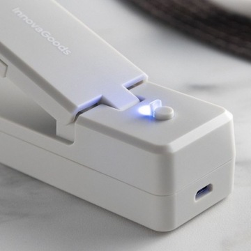 Беспроводной запечатщик пакетов с резаками и магнитом