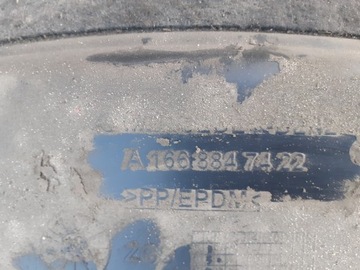 MERCEDES GL X166 W166 PODBĚH ZADNÍ LEVÉ PRAVÉ A1668847522 A1668847422
