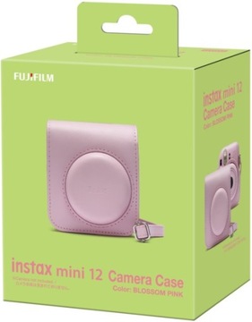 Чехол Fujifilm для instax Mini 12 цветочно-розовый