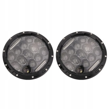 7-calowe okrągłe reflektory LED High / Low Beam