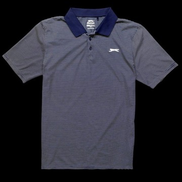 SLAZENGER _ ŚWIETNA KOSZULKA POLO Z LOGO _ M/L