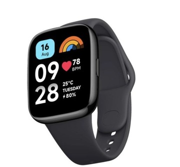 Умные часы Xiaomi Redmi Watch 3 черные
