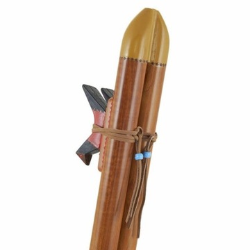 Индийская флейта Томана, двойной тон F