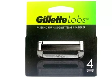 Gillette Labs Wkłady do maszynek 4 szt.